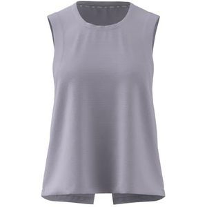 adidas Dames Studio Tank Top, silver dawn/grey two, S