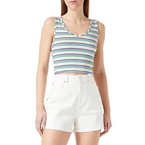 LTB Jeans Dames Nonata shirt met bandjes/Cami Shirt, Kleurrijke Stripes 5186, XL, Kleurrijke Stripes 5186, XL