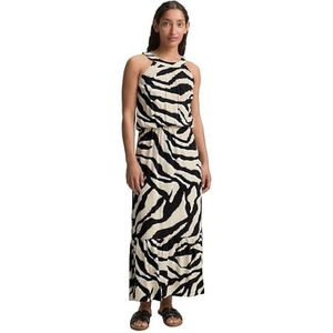 TOM TAILOR - American Neckline - Jurk - Zwart - Viscose