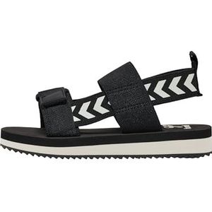 hummel Elastische Jr sandalen voor meisjes, zwart, 27 EU