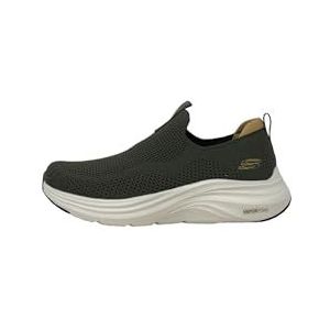 Skechers Vapor Foam Covert Sneakers voor heren, olijf gebreid, 8 UK, Olive Knit, 42 EU