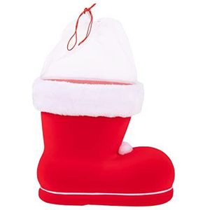 Idena 8550015 - Kerstman laarzen, rood, Sinterklaas, om te vullen, cadeau, verpakking, Kerstmis