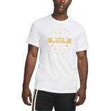 Nike - Lebron Dri-Fit T-shirt - Wit - Korte Mouwen
