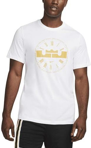 Nike - Lebron Dri-Fit T-shirt - Wit - Korte Mouwen