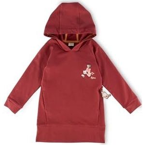 Sigikid meisjes jurk sweatjurk, rood, 128