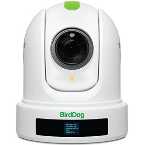 BirdDog P120 PTZ Camera 1080P with 20x Zoom, OLED screen