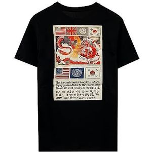 Alpha Industries USN Blood Chit T 2 Heren-T-shirt Black