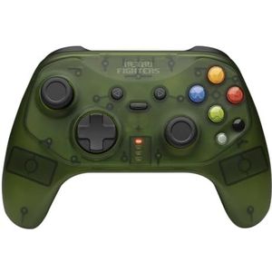 Retro Fighters Hunter Wireless 2.4G Controller for Original Xbox, PC & Switch - Green