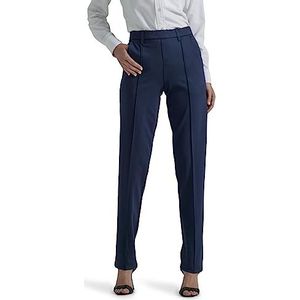 Lee Womens Ultra Lux Comfort Any Wear Straight Leg Pants, Emperor Navy, 12 US