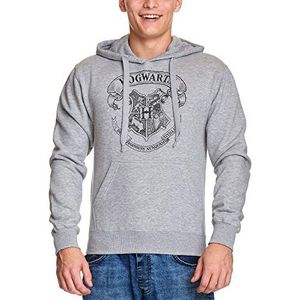 cotton division MEHAPOMSW071 Sweatshirt met capuchon, grijs, XXL heren, grijs., XXL