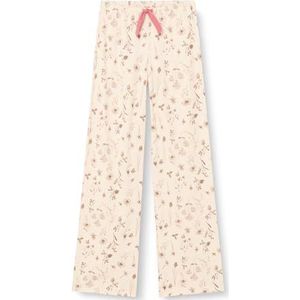 Sanetta Teens meisjespyjamabroek van 100% biologisch katoen, Roze Whisper, 140 cm