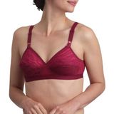 Playtex - Cœur Croisé - BH zonder Beugels - Kersenrood - Polyamide