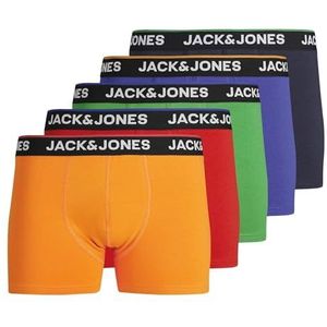 Jack & Jones Topline Solid Trunk Boxershorts Heren (5-pack)