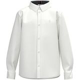 NAME IT Jongen overhemd katoen, wit (bright white), 122/128 cm