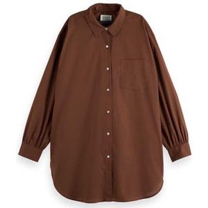Scotch & Soda - U9B00628T - Oversized Overhemd - Met Lange Mouwen