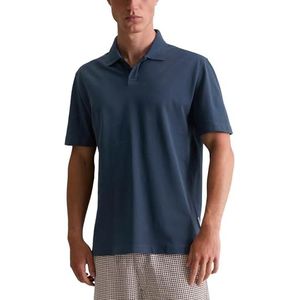 Marc O'Polo - DENIM - Poloshirt - Azurite - Regular Fit - Korte Mouwen - Pique