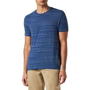 Q/S by s.Oliver heren t-shirts korte mouw, blauw, XS