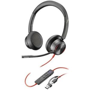 HP Poly Headset Blackwire C8225-M Stereo USB-C/A Teams 8X225AA