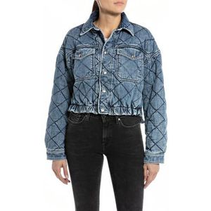 Replay Jeansjack voor dames, 009, medium blue., XL