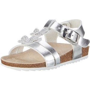 Garvalin meisjes 172676 sandalen, zilver plata, 30 EU
