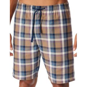 SCHIESSER - Bermuda - Beige - Katoenen Pyjamabroek - Mix + Relax