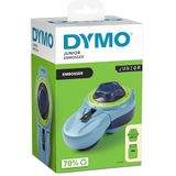 DYMO Junior Home labelmaker voor reliëfdruk | Wiel met grote knop en 42 tekens | geen batterijen nodig