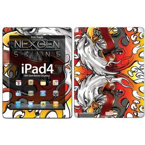 Nexgen Skins IPAD40009 Iron Eagle 3D Dimensional Skin Case voor Apple iPad 2/3/4
