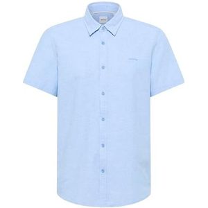 Overhemden - Effen - Katoen - Comfort Fit - Kwartmouw