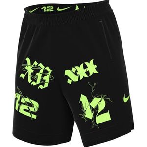 Nike Heren Shorts Ja M Nk Df DNA 6In Short, Black/Lime Blast, FN2975-010, M