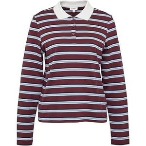 Poloshirt - Lange Mouwen - Normale Pasvorm - Klassiek Gestreept Patroon