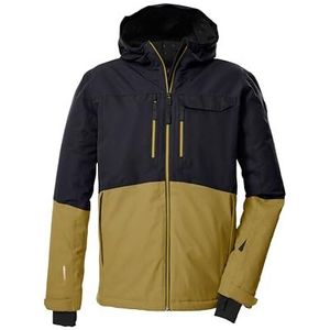 killtec - KSW 53 MN - Ski Jacket - Zwart/Blauw - Functionele Veste voor Mannen met Capuchon