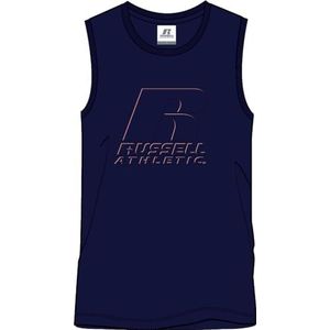 RUSSELL ATHLETIC R Tonal-Singlet vest heren, Marine., S