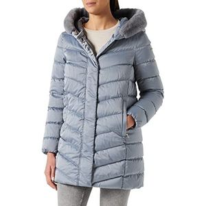 Geox Women's W CHLOO Down Coat, Cold Griffin, 44