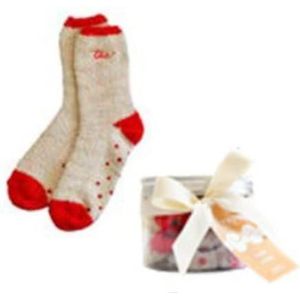 THUN, Antislip sokken met doos van 100% katoen, collectie kerstverrassingen, cadeau-idee voor Kerstmis, maat U