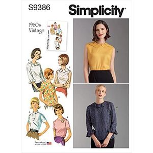 Simplicity Naaipatroon S9386 Misses' Set blouses