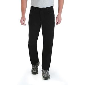 Wrangler Heren Trail Trekker Relaxed Fit, Overdyed Zwart, 42W / 30L