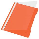Leitz nietmachine, A4, lang tekstveld, PVC A4 oranje