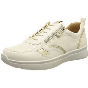 Ganter Kira Sneakers voor dames, Porselein Platina, 39 EU X-Weit