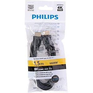 Philips SWV5401P/10 HDMI-kabel 1,5 m HDMI type A (standaard) zwart