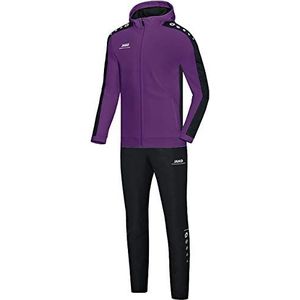 JAKO Heren Striker met capuchon presentatiepak, lila/zwart, XXL