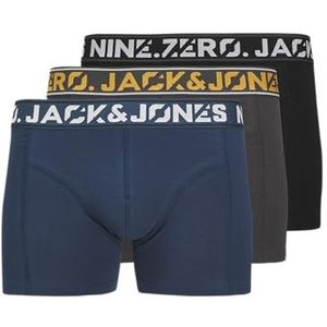 Jack & Jones - JACCOLTON SOLID TRUNKS - Boxershorts - Phantom - 3 Pack
