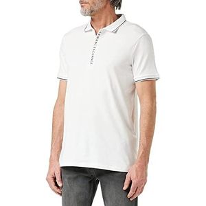 Armani Exchange Hidden Buttons, Stretch Cotton Poloshirt voor heren
