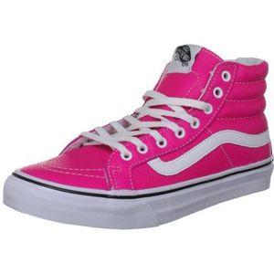 Vans Unisex-Volwassen U Sk8-hi Slim (Neon Leer) Hoge Sneakers, roze, 40 EU