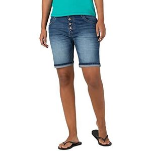 Timezone Dames Regular JillyTZ Shorts, Premium Blue Wash, 33, Premium Blue Wash