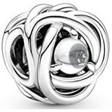 Pandora Charm "eeuwigheidscirkel" zilver, zirkonia 790064C01