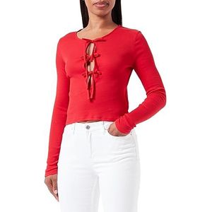 United Colors of Benetton Dames T-shirt, Rood 0V3, XL