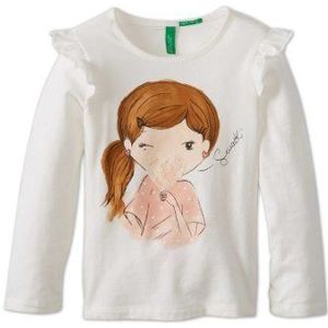 United Colors of Benetton Babyjongens sweatshirt met lange mouwen, grijs 64 q, 50 cm