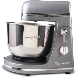 Techwood TMB-361 Keukenmachine, 3,5 l, 300 W, grijs