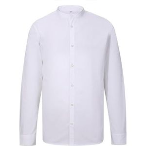 MISEMIYA - Kelnerhemd voor heren met lange mouwen - Gastelerie voor heren - 8275, Wit, S