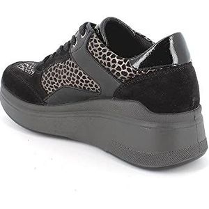 IGI&CO Paloma Sneakers voor dames, zwart, 36 EU